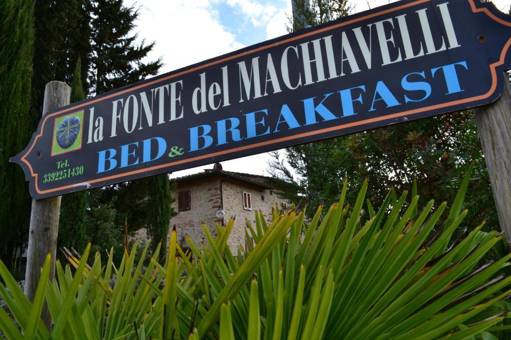 B&B La Fonte Del Machiavelli San Casciano in Val di Pesa Exterior foto